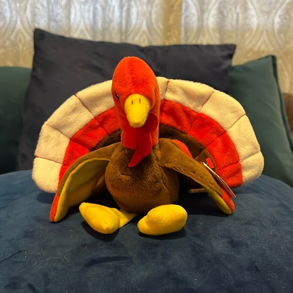 Ty Beanie Baby Gobbles - Picture 1 of 7